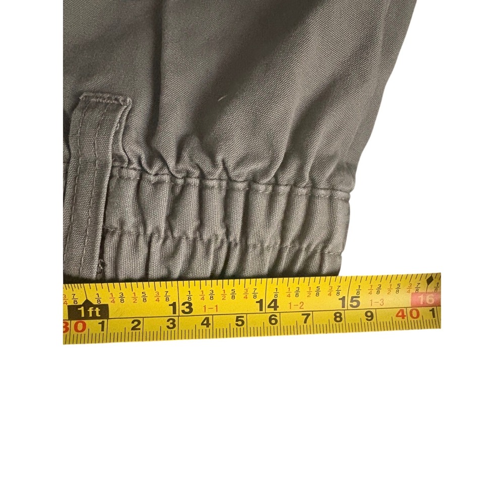 VTG Fieldstone Womens Cotton Canvas Cargo Utility Shorts Mineral Green Khaki 8 - Picture 9 of 11